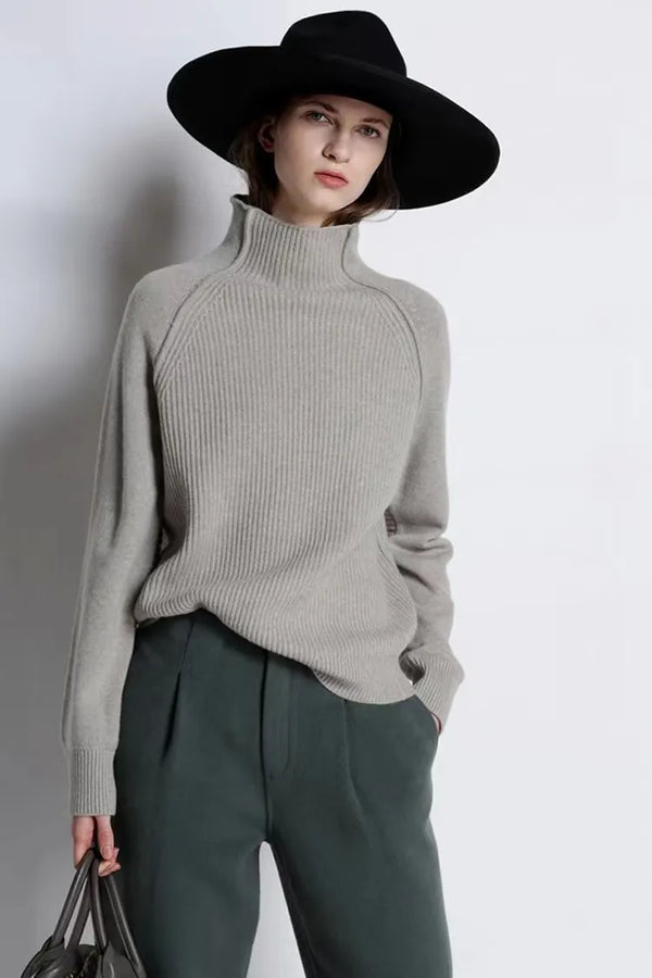 Turtleneck 100% Cashmere Sweater