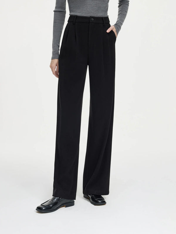Commuter Straight Knitted Pants