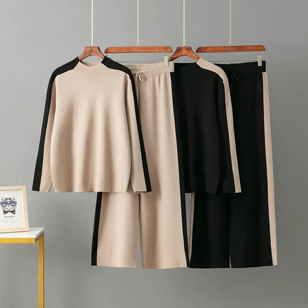 Basics Color Block Casual Sets